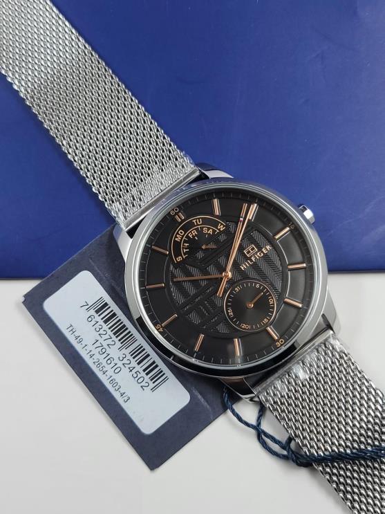 12 Tommy Hilfiger Hunter Multi-Dial Quartz Men's Watch - Image 1