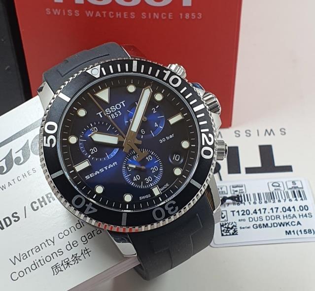 13 Tissot Seastar 1000 Chronograph - Image 1