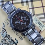 Burberry The City Chronograph Black  Dial Watch