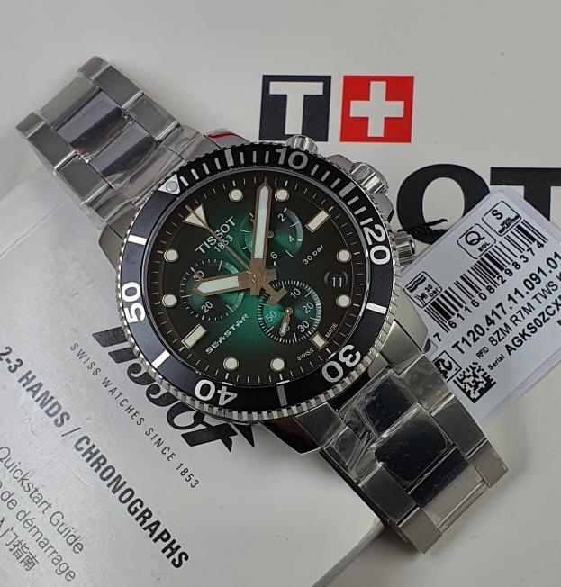 14 Tissot Seastar 1000 Chronograph - Image 1