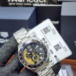 TAG Heuer Formula 1 Indy 500 Special Edition Chronograph Quartz Black &  Yellow Dial Stainless Steel Men's Watch