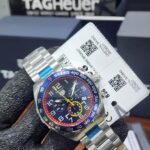 TAG Heuer Formula 1 x Red Bull Racing Special Edition Chronograph Quartz Blue  Dial Stainless Steel Men's Watch