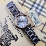 Burberry The City Two-Tone Silver Dial  Watch
