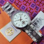 Tory Burch Collins Silver-Tone Stainless Steel Ladies Watch - TBW1301