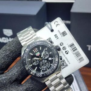 TAG Heuer Formula 1 Chronograph Quartz Black Dial Stainless Steel Men's  Watch