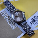 Michael Kors Mini Lexington Silver sunray Dial Women's Watch – MK4843