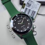 Gucci Dive Green Rubber Strap Men's Watch YA136310