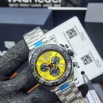 TAG Heuer Formula 1 Chronograph Quartz Yellow Dial Stainless Steel Men's  Watch