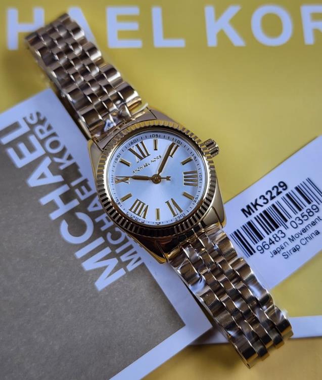 17 Michael Kors Mini Lexington Gold-Tone Women's Watch – MK3229 - Image 1