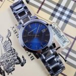 Burberry The City Stainless Steel Blue  Dial Swiss Quartz Watch