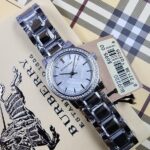 Burberry The City Diamond Bezel Stainless  Steel Watch