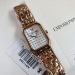 Emporio Armani Gioia Two-Hand Rose Gold-Tone Stainless Steel Watch