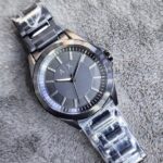 Armani Exchange Drexler Three-Hand Black Stainless Steel Men’s Watch –  AX2620