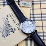 Burberry The City Classic Check Silver Dial  Watch