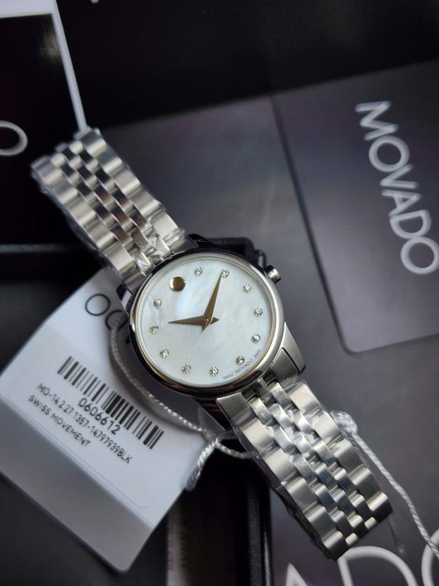 2 Movado Museum Classic Diamond Women's Watch - Image 1