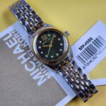 Michael Kors Mini Lexington Green Dial Two-Tone Women's Watch – MK4986