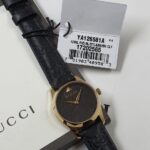Gucci G-Timeless Bee Leather Strap Women’s Watch YA126581A