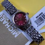 Michael Kors Mini Lexington Red Dial Women's Watch – MK4968