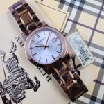 Burberry Heritage Rose Gold Stainless Steel  White Dial Watch