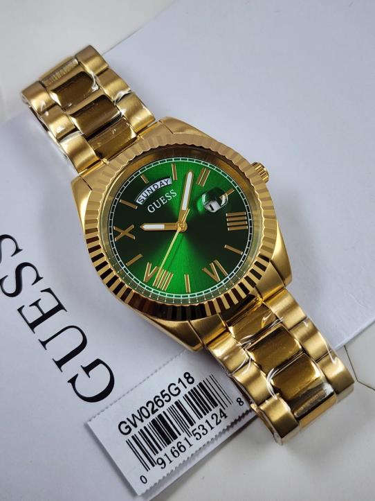 23 GUESS Connoisseur Day-Date Men's Watch - Image 1