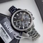 BOSS Hera Women’s Stainless Steel Black  Dial Watch