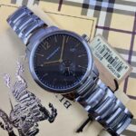 Burberry The Classic Black Dial Stainless  Steel Watch