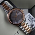 Gucci G-Timeless Two-Tone Grey Dial Women’s Watch YA126446