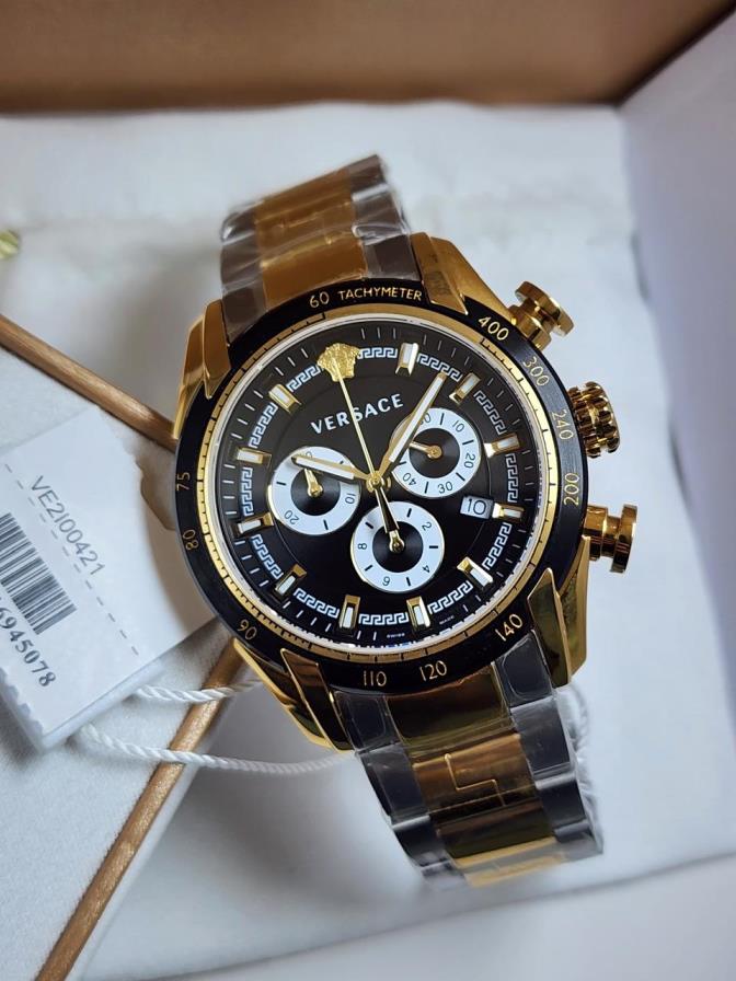 3 Versace V-Ray Chronograph Watch - Image 1