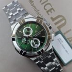 Maurice Lacroix AIKON Chronograph 44mm Green Dial Stainless Steel Watch