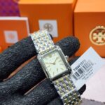 Tory Burch Eleanor Mini Two-Tone Stainless Steel Ladies Watch – TBW1070