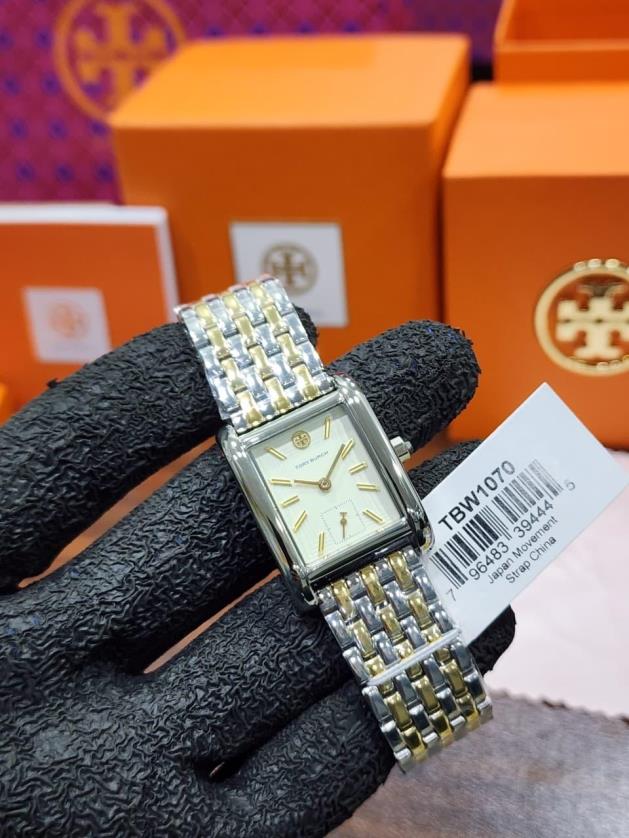 3 Tory Burch Eleanor Mini Two-Tone Stainless Steel Ladies Watch – TBW1070 - Image 1