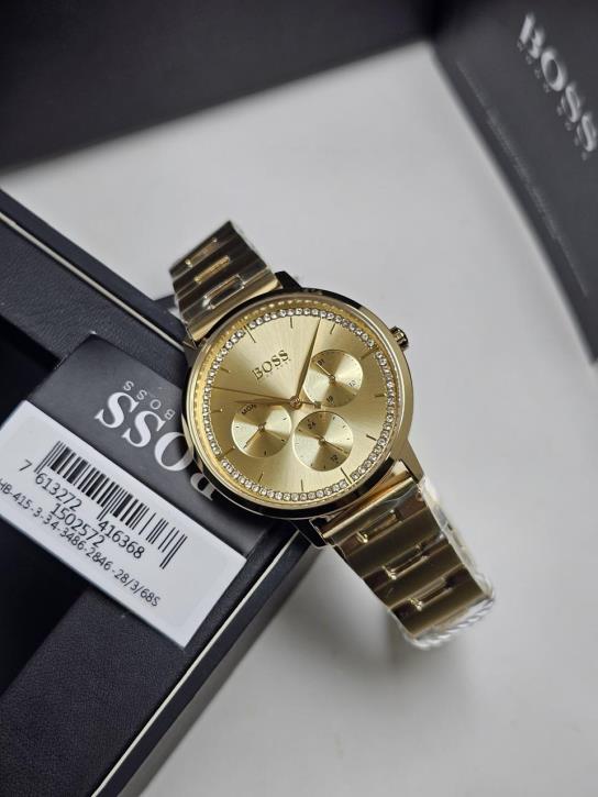 3 BOSS Hera Gold-Tone Women's Watch - Image 1