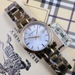 Burberry "The City" White Dial Gold-Tone  Watch