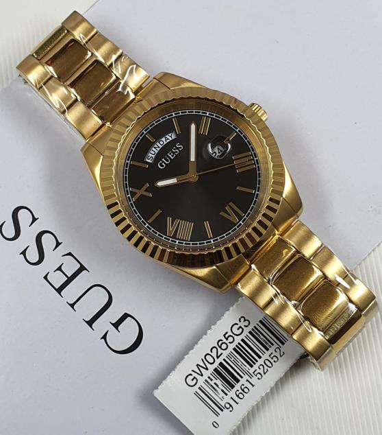 3 GUESS Connoisseur Day-Date Men's Watch - Image 1