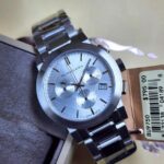 Burberry The City Stainless Steel Silver  Chronograph Swiss Quartz Watch