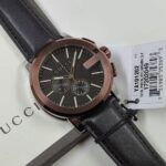 Gucci Grip Chronograph Brown PVD Men's Watch YA101202
