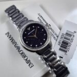 Emporio Armani Mia Three-Hand Silver Stainless Steel Watch