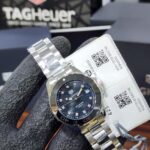 TAG Heuer Aquaracer Lady Quartz 35mm Blue Mother-of-Pearl Diamond Dial  Stainless Steel Watch