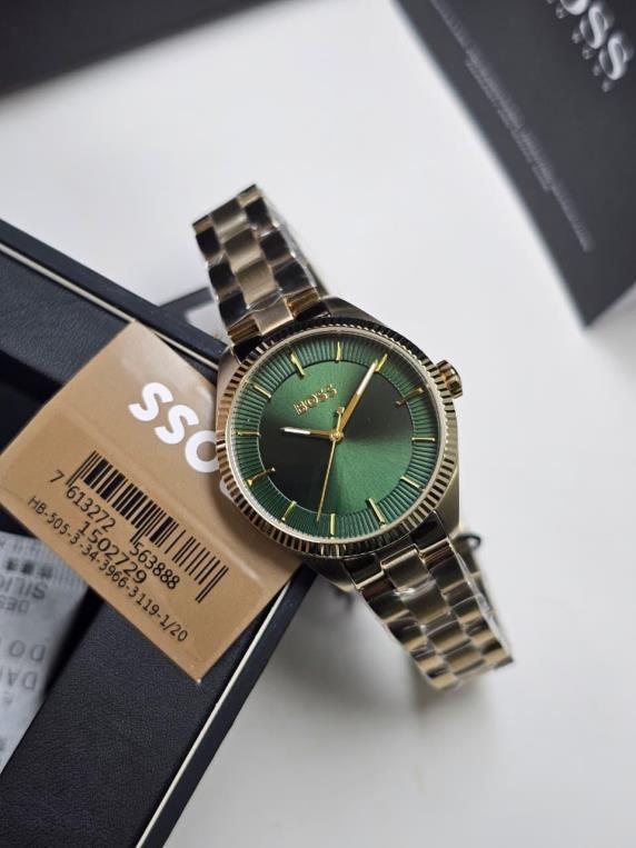 5 Boss Sage Green Dial Women's Watch - Image 1