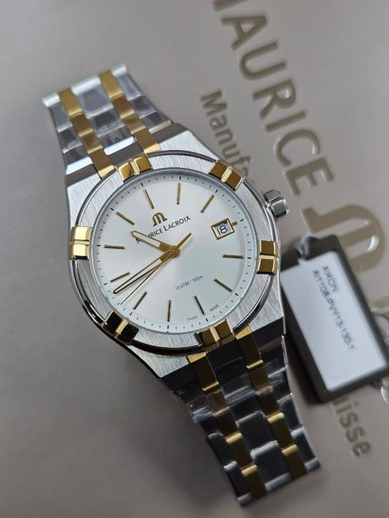 5 Maurice Lacroix AIKON Quartz 40mm Duotone Watch - Image 1