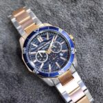 Armani Exchange Spencer Chronograph Two-Tone Stainless Steel Men's Watch –  AX1965