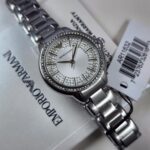 Emporio Armani Mia Three-Hand Silver Stainless Steel Watch