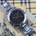 Burberry The City Chronograph Black Dial  Watch