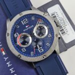 Tommy Hilfiger Men's Multi-Function Blue Silicone Strap Watch