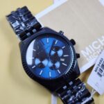 Michael Kors Lexington Blue-Tone  Chronograph Blue Dial Men's Watch –  MK8480
