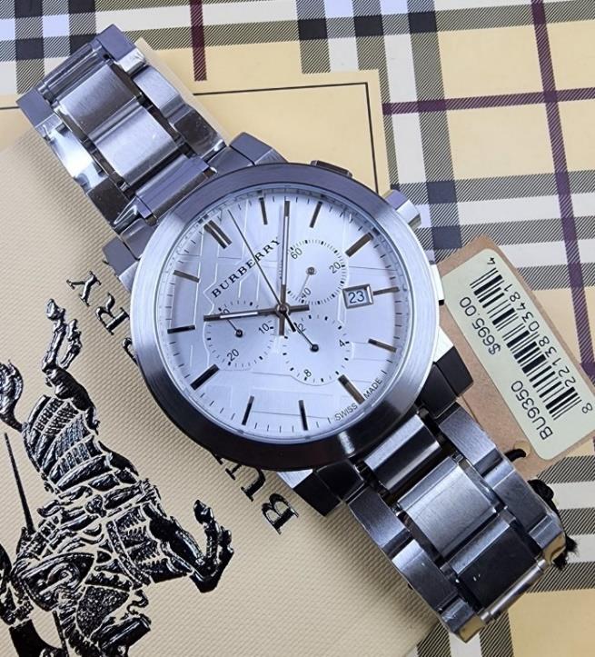 7 Burberry The City Chronograph Watch - Image 1