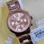 Michael Kors Bradshaw Rose Gold-Tone  Chronograph Women's Watch – MK5778