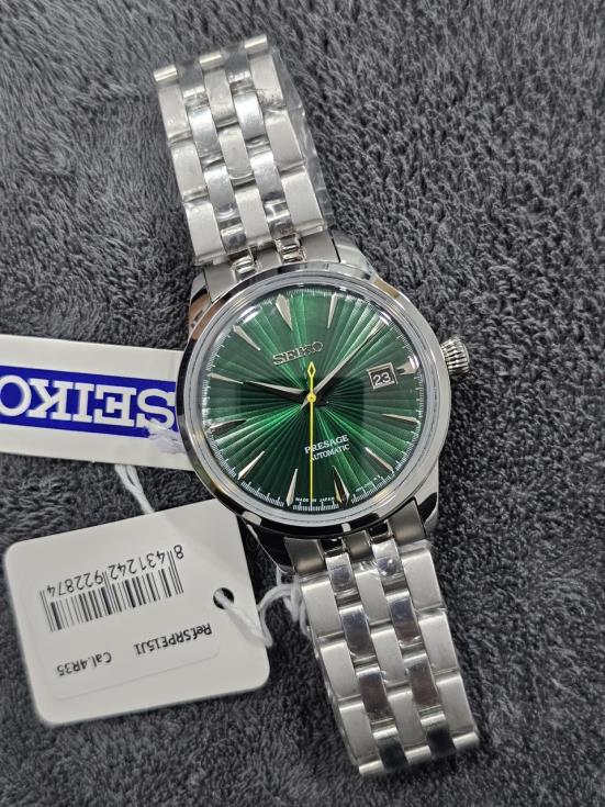 9 Seiko Presage Cocktail Time Mockingbird Automatic Watch SRPE15J1 - Image 1
