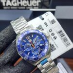 TAG Heuer Formula 1 Chronograph Quartz Blue Dial Stainless Steel Men's Watch