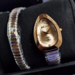 Just Cavalli Signature Snake Doppio Quartz Rose Gold Dial Women's Watch –  JC1L208M0075